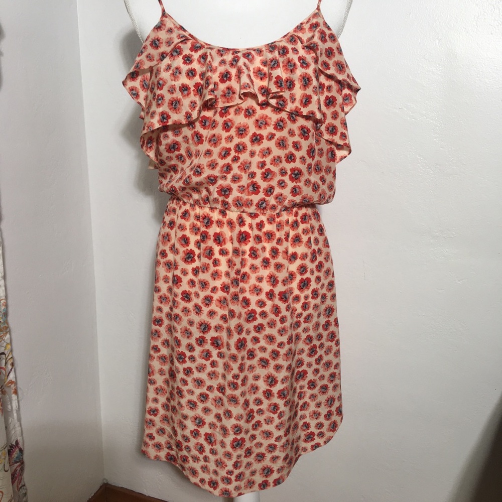 REBECCA TAYLOR SILK DRESS SIZE 4